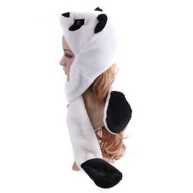 Plyšová zvířecí čepice animal - Panda