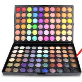 Rainbow paleta očních stínů 120 barev mix