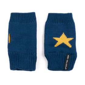 ArtOfPolo krátké rukavice bez prstů Star Modré