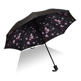 Dámský skládací deštník Růžový keřík