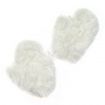 ArtOfPolo dámské chlupaté rukavice Nuuk Bílé