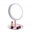 Stolní dívčí kosmetické Zrcadlo Elli Růžové