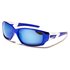 ARCTIC BLUE Pánské zrcadlové sluneční brýle Modré