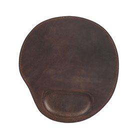 Contacts® kožená ergonomická podložka pod myš Axel